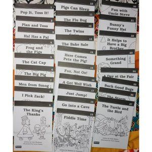 Saxon Phonics Decodable Readers 1-32, first grade full set